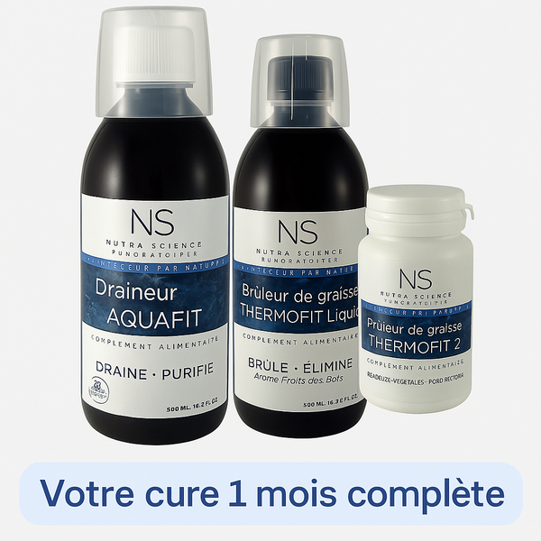 Trio Minceur MAADFINE : Aquafit, Thermofit Liquid & Thermofit 2