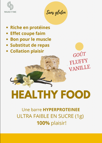 Barres hyperprotéinées Flutty Vanille (6 barres)